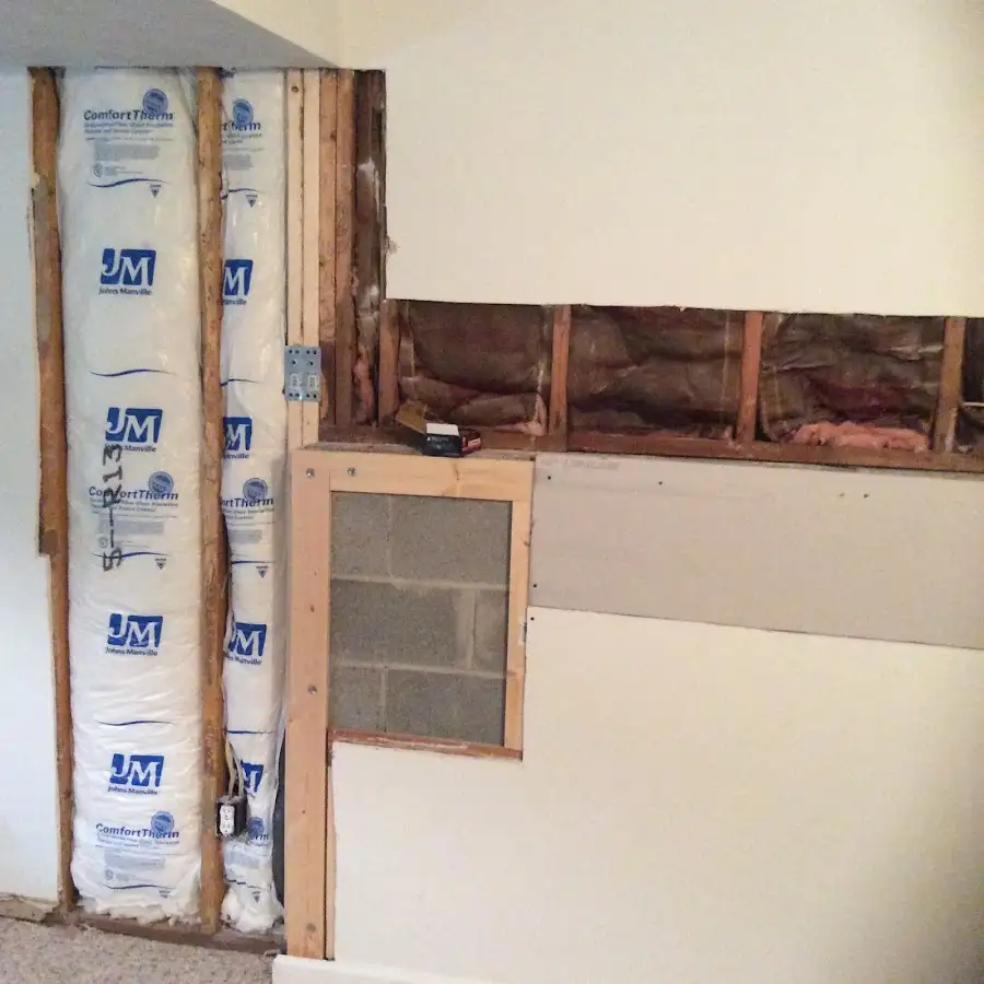 Wall insulation replacement during Odor Removal & Deodorization in Cherryland